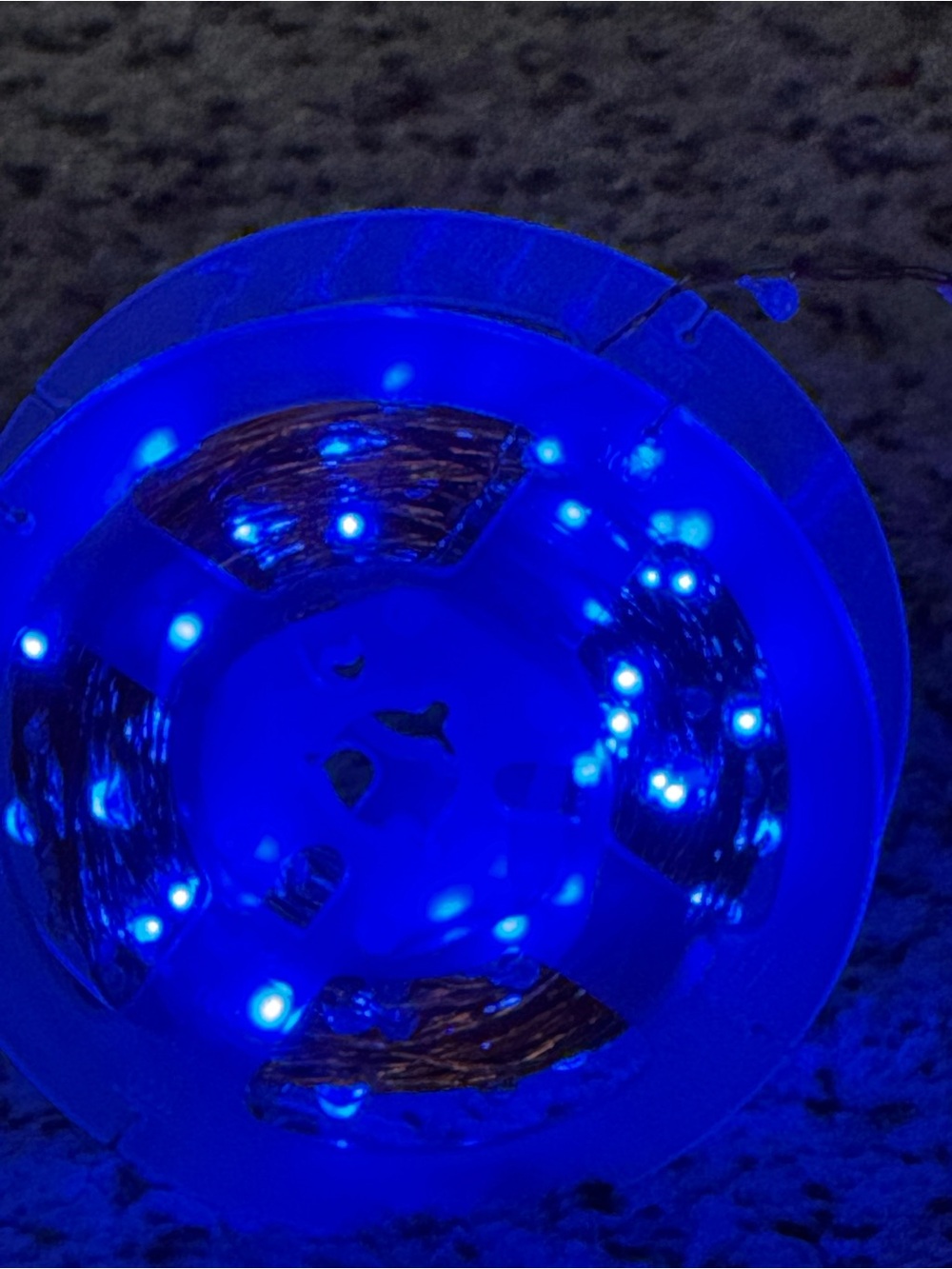 ER CHEN Copper Wire Blue  LED Lights 165ft 500 Led Fairy Lights W/ Remote